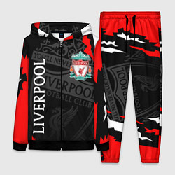Женский 3D-костюм LIVERPOOL ЛИВЕРПУЛЬ СПОРТ, цвет: 3D-черный