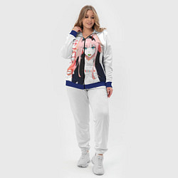 Женский 3D-костюм Zero Two, Darling in the Franx, цвет: 3D-синий — фото 2