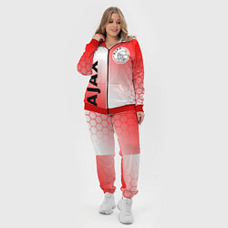 Женский 3D-костюм FC AJAX AMSTERDAM ФК АЯКС, цвет: 3D-красный — фото 2
