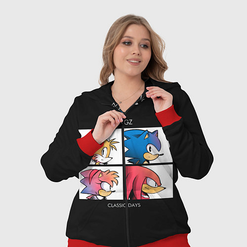 Женский костюм Ringz band / 3D-Красный – фото 3