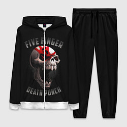 Женский 3D-костюм Five Finger Death Punch 5FDP, цвет: 3D-белый