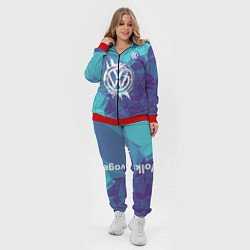 Женский 3D-костюм VOLKSWAGEN, цвет: 3D-красный — фото 2