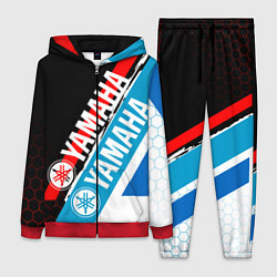 Женский 3D-костюм YAMAHA ЯМАХА МОТОСПОРТ, цвет: 3D-красный