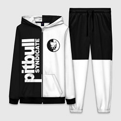 Женский 3D-костюм PITBULL SYNDICATE ПИТБУЛЬ, цвет: 3D-черный