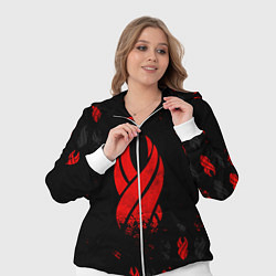 Женский 3D-костюм DEAD SPACE ОБЕЛИСК, цвет: 3D-белый — фото 2