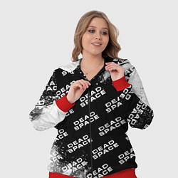 Женский 3D-костюм Dead Space - Exposion Pattern, цвет: 3D-красный — фото 2