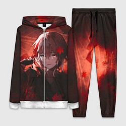 Женский костюм Кадзуха в кленовых листьях