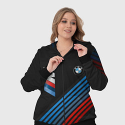 Женский 3D-костюм BMW STRIPE, цвет: 3D-черный — фото 2