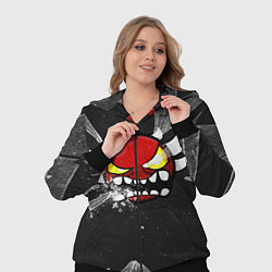 Женский 3D-костюм Geometry Dash: Fragments, цвет: 3D-черный — фото 2
