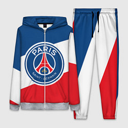 Женский 3D-костюм Paris Saint-Germain FC, цвет: 3D-меланж