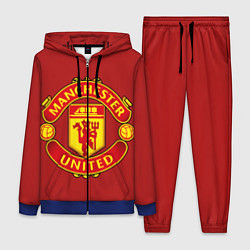 Женский 3D-костюм Manchester United F C, цвет: 3D-синий