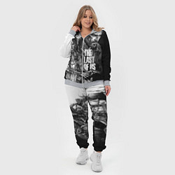 Женский 3D-костюм THE LAST OF US ЧЁРНО БЕЛЫЙ, цвет: 3D-меланж — фото 2