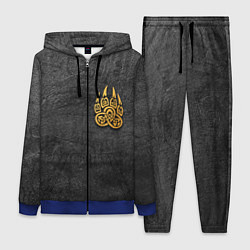 Женский костюм Волчий отпечаток золотом Символ Велеса