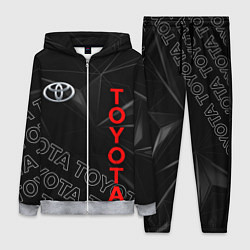 Женский 3D-костюм TOYOTA SPORT ГЕОМЕТРИЯ, цвет: 3D-меланж