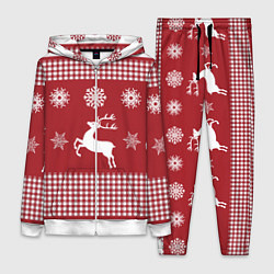 Женский костюм Узор с оленями