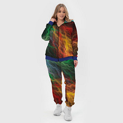 Женский 3D-костюм Цветной разряд, цвет: 3D-синий — фото 2