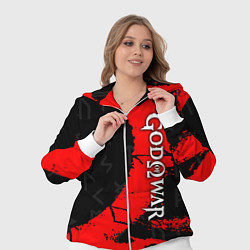 Женский 3D-костюм GOD OF WAR СИМВОЛ КРАТОСА, цвет: 3D-белый — фото 2