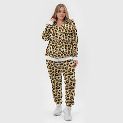 Женский 3D-костюм Пятна Дикого Леопарда, цвет: 3D-белый — фото 2