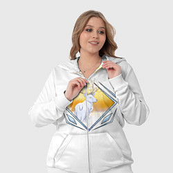 Женский 3D-костюм Белый олень в лесу, цвет: 3D-белый — фото 2