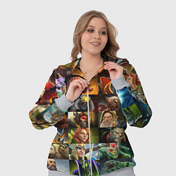 Женский 3D-костюм HEROES DOTA 2 ПЕРСОНАЖИ ДОТА 2, цвет: 3D-меланж — фото 2