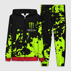 Женский костюм Monster Energy green