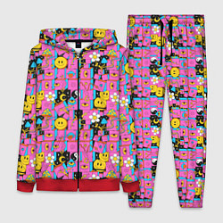 Женский костюм Психоделика Инь-Янь