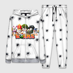 Женский 3D-костюм Wormsчервяки, цвет: 3D-меланж