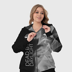 Женский 3D-костюм DEAD BY DAYLIGHT - Пламя По вертикали, цвет: 3D-черный — фото 2