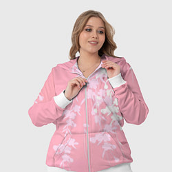 Женский 3D-костюм Цветущая ива, цвет: 3D-белый — фото 2