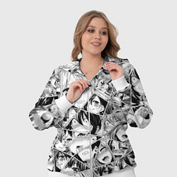 Женский 3D-костюм Manga Ahegao 2 0, цвет: 3D-белый — фото 2