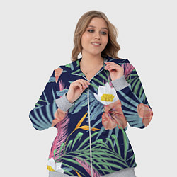 Женский 3D-костюм Цветы Гибискусы, цвет: 3D-меланж — фото 2