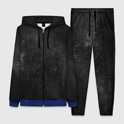 Женский 3D-костюм Черный космос black space, цвет: 3D-синий