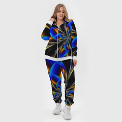 Женский 3D-костюм Neon vanguard pattern Fashion 2023, цвет: 3D-белый — фото 2