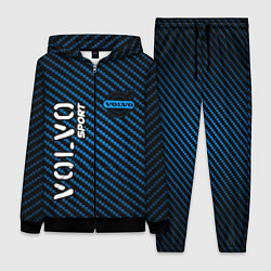 Женский 3D-костюм VOLVO Volvo Sport Карбон, цвет: 3D-черный