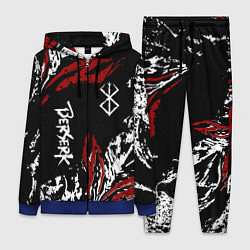 Женский 3D-костюм BERSERK BLACK MASK - БЕРСЕРК ЧЁРНАЯ МАСКА, цвет: 3D-синий