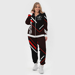 Женский 3D-костюм LEXUS ЛЕКСУС СОВРЕМЕННЫЙ, цвет: 3D-белый — фото 2