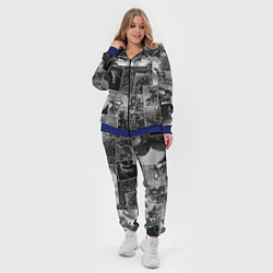 Женский 3D-костюм Тёмные души комикс, цвет: 3D-синий — фото 2