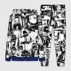 Женский 3D-костюм Komi san pattern, цвет: 3D-синий