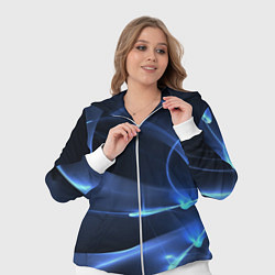 Женский 3D-костюм Свечение - абстракция, цвет: 3D-белый — фото 2