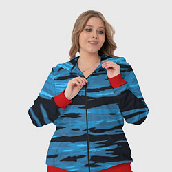 Женский 3D-костюм Волны Камуфляж, цвет: 3D-красный — фото 2