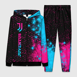 Женский костюм Juventus - neon gradient: по-вертикали