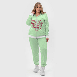 Женский 3D-костюм Happy Mothers Day - надпись, цвет: 3D-белый — фото 2