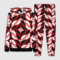 Женский 3D-костюм Геометрическая абстракция, цвет: 3D-черный