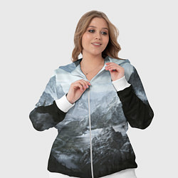 Женский 3D-костюм Природа Скайрима, цвет: 3D-белый — фото 2