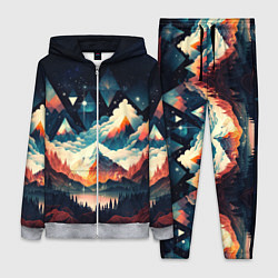 Женский костюм Футуризм горы