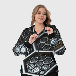 Женский 3D-костюм Geometry abstraction, цвет: 3D-черный — фото 2