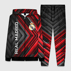Женский 3D-костюм Real Madrid art, цвет: 3D-черный