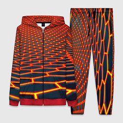 Женский костюм Honeycomb yellow cyber