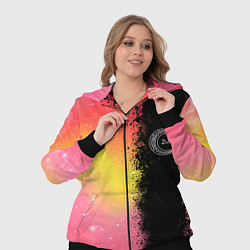 Женский 3D-костюм Mamamoo логотип, цвет: 3D-черный — фото 2