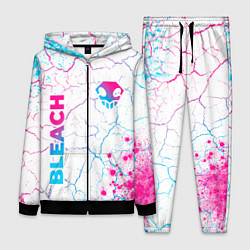 Женский костюм Bleach neon gradient style: надпись, символ